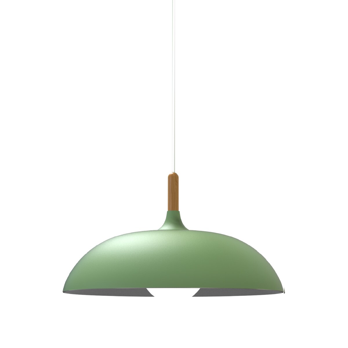 Lámpara Colgante D Ilios Innova Vintage Color Verde $2,672