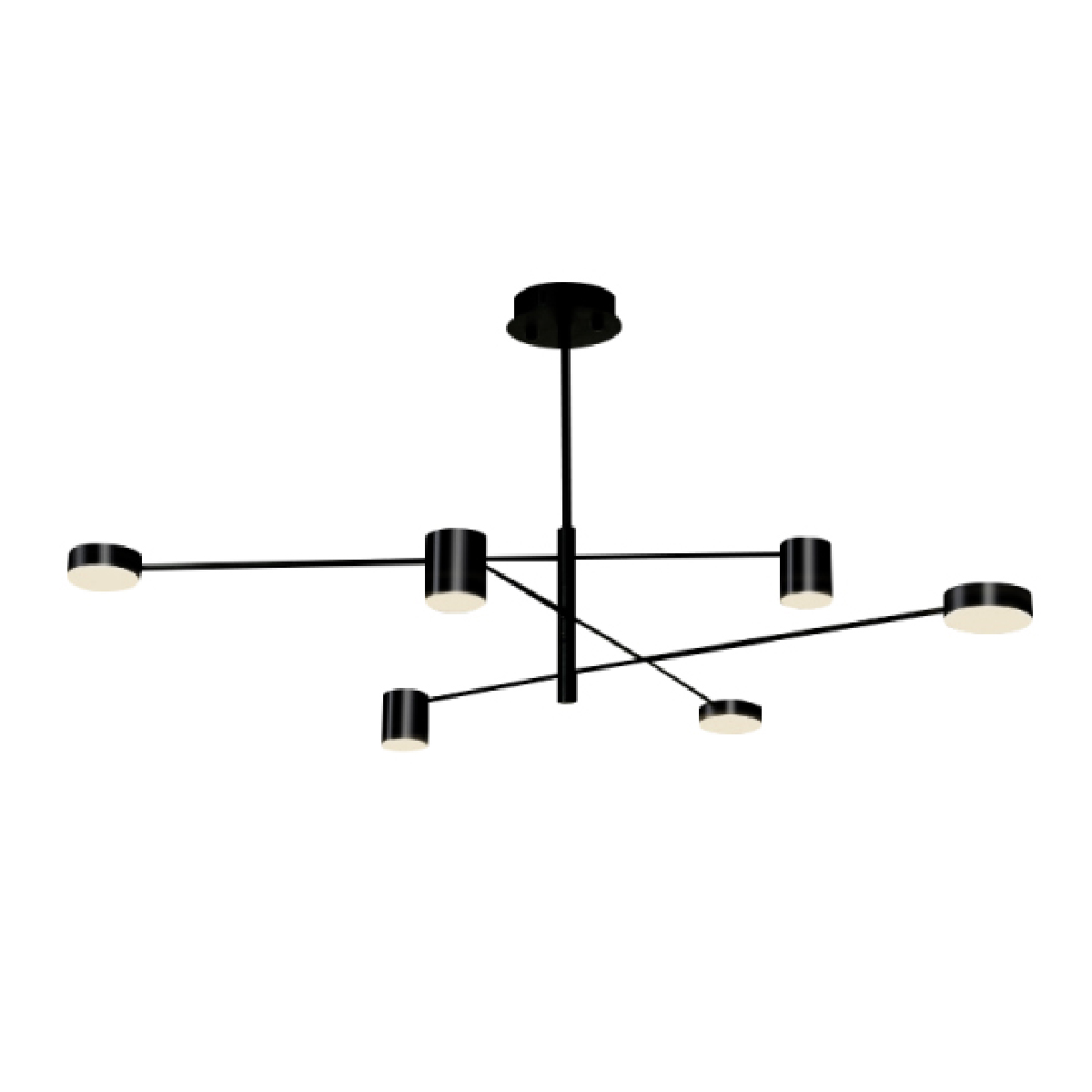 Lámpara Colgante Ilios Innova 2271 6 Negra
