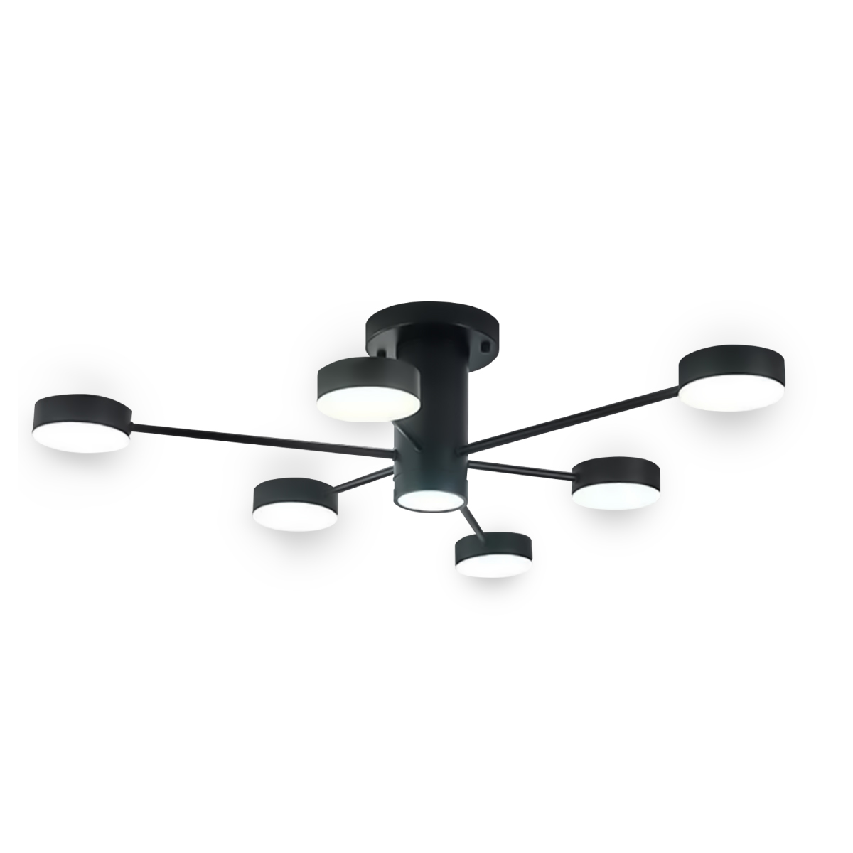 Lámpara Colgante Ilios Innova 2260 6 1 Negra
