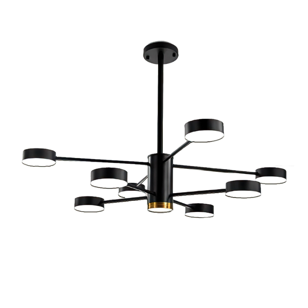 Foto 1 | Lámpara Colgante Ilios Innova 2266 8 1 Color Negro