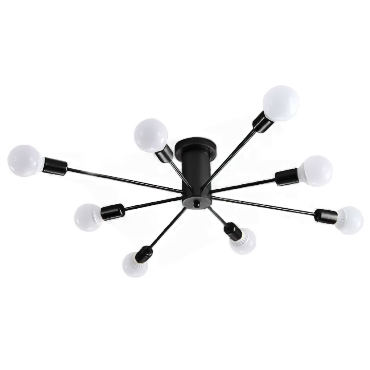 Lámpara Colgante Ilios Innova 2246 8 Bn Negra