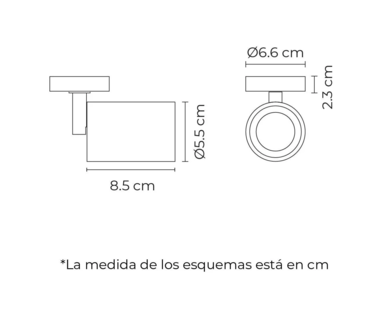Foto 5 | Lámpara de Techo de Sobreponer en Plafón Negro