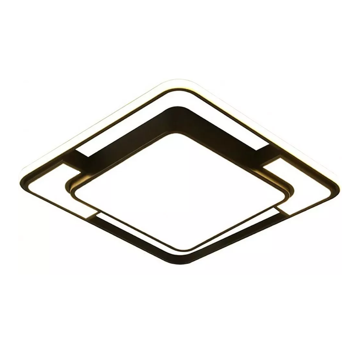 Lámpara de Techo Led Moderna Lab.G para Comedor Luz Tricromática Negro