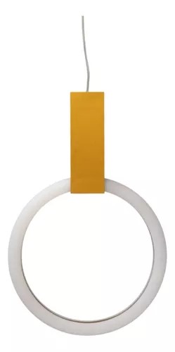 Lampara Colgante Aro Circular, 3 Tiempos, Luz Moderno, Alto Diseño, Cuerda Ajustable