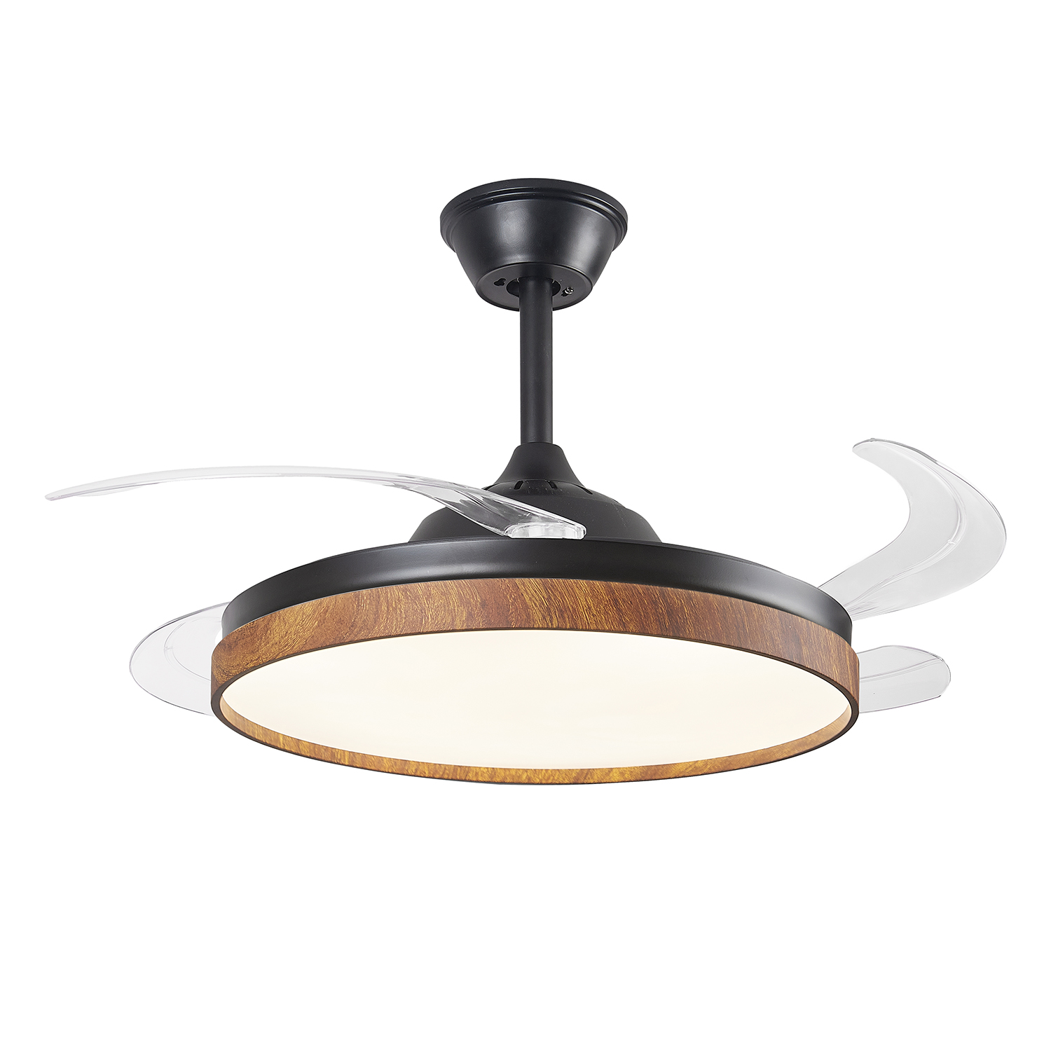 Foto 2 pulgar | Lámpara Ventilador de Techo Led Nature Luxica Lighting Negra
