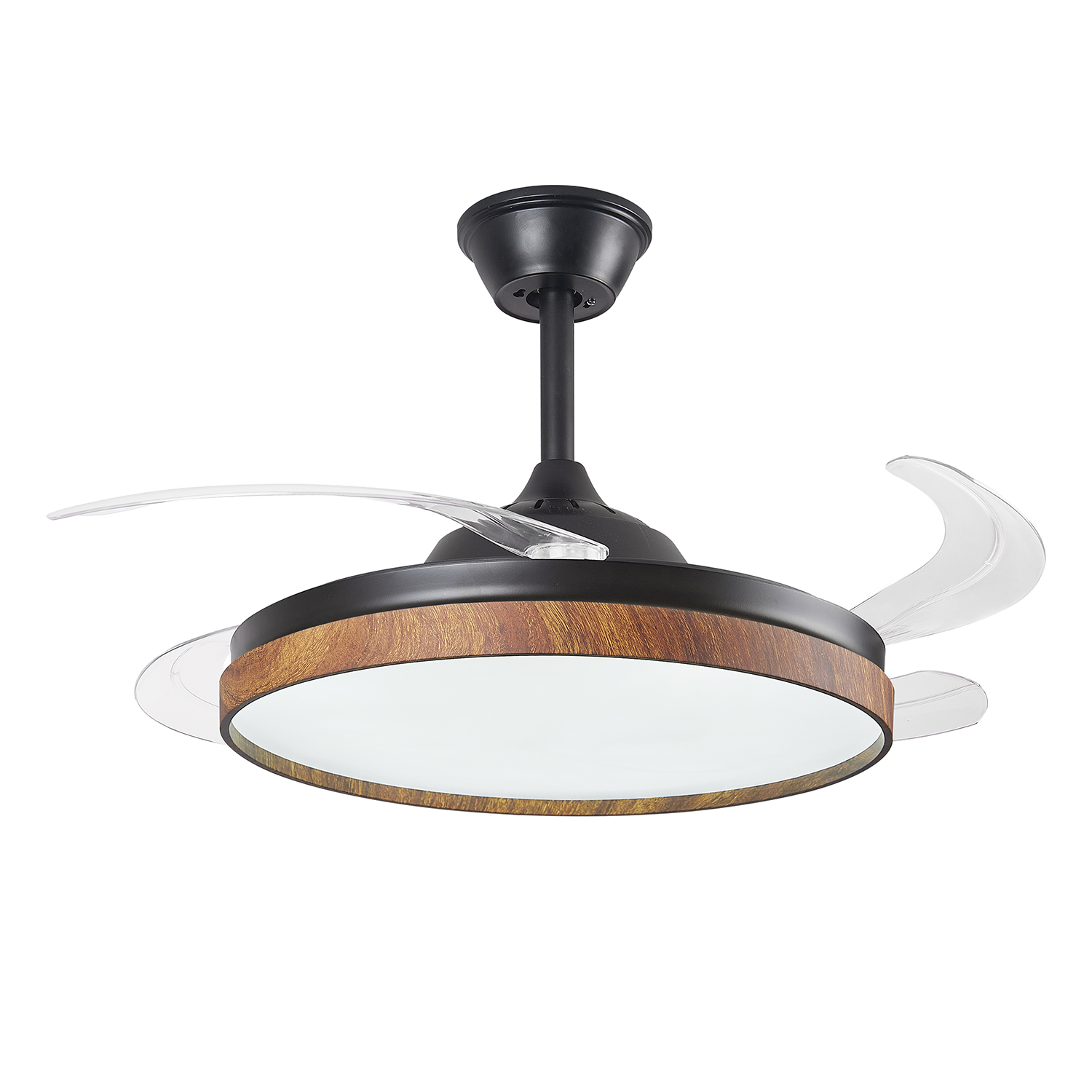 Foto 5 pulgar | Lámpara Ventilador de Techo Led Nature Luxica Lighting Negra