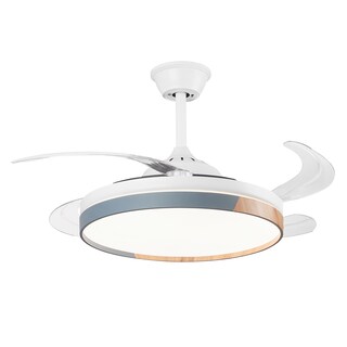 Foto 2 | Lámpara Ventilador de Techo Led Luxica Lighting Beko Blanco