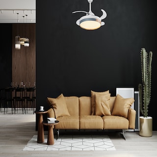 Foto 6 | Lámpara Ventilador de Techo Led Luxica Lighting Beko Blanco