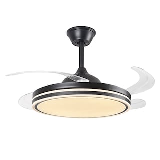 Foto 1 | Lámpara Ventilador de Techo Led Luxica Lighting Muzat Negro