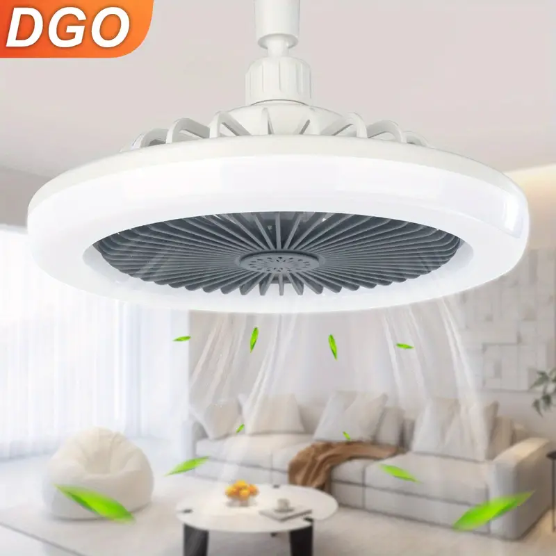 Foto 6 pulgar | Lámpara Led de Techo con Ventilador de Velocidades