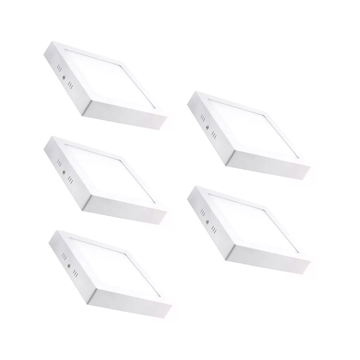 Foto 2 pulgar | Paneles de Focos Led para Montaje en Techo 24 W Blancos 5 Piezas - Venta Internacional