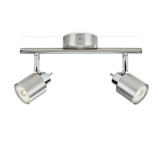 Foto 2 | Lámpara de Techo Spotlight Porta 2XGU-10 Philips Silver - Venta Internacional