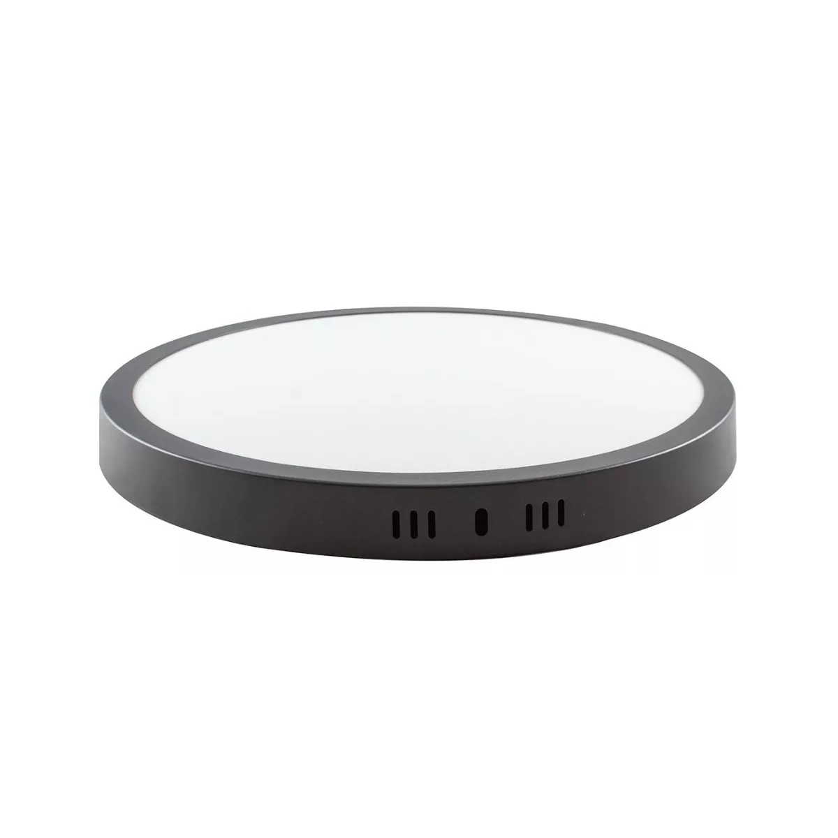 Foto 4 pulgar | Lámpara Sobreponer Panel Led 12w Luz Blanca Fría 6500°k color Negro