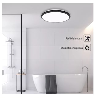 Foto 5 | Lampara De Techo Belug Luz Blanca 30 Cm 36w 6500k