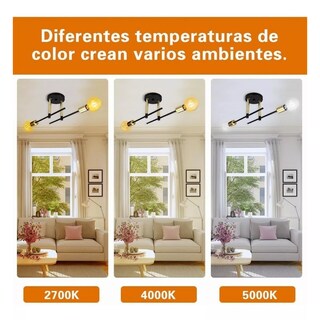 Foto 4 | Lámpara Araña Moderna Luz Blanca