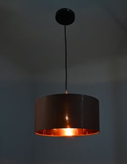 Foto 4 | Lámpara Colgante Iluminación Luz Vic Deydin Café