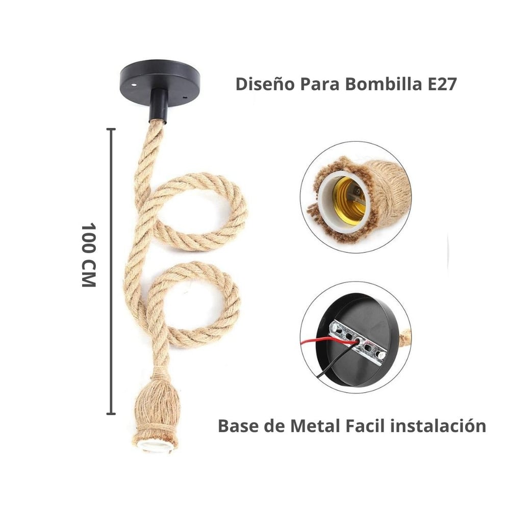 Foto 3 pulgar | Lámparas de Techo Vintage 6 Piezas-Venta Internacional
