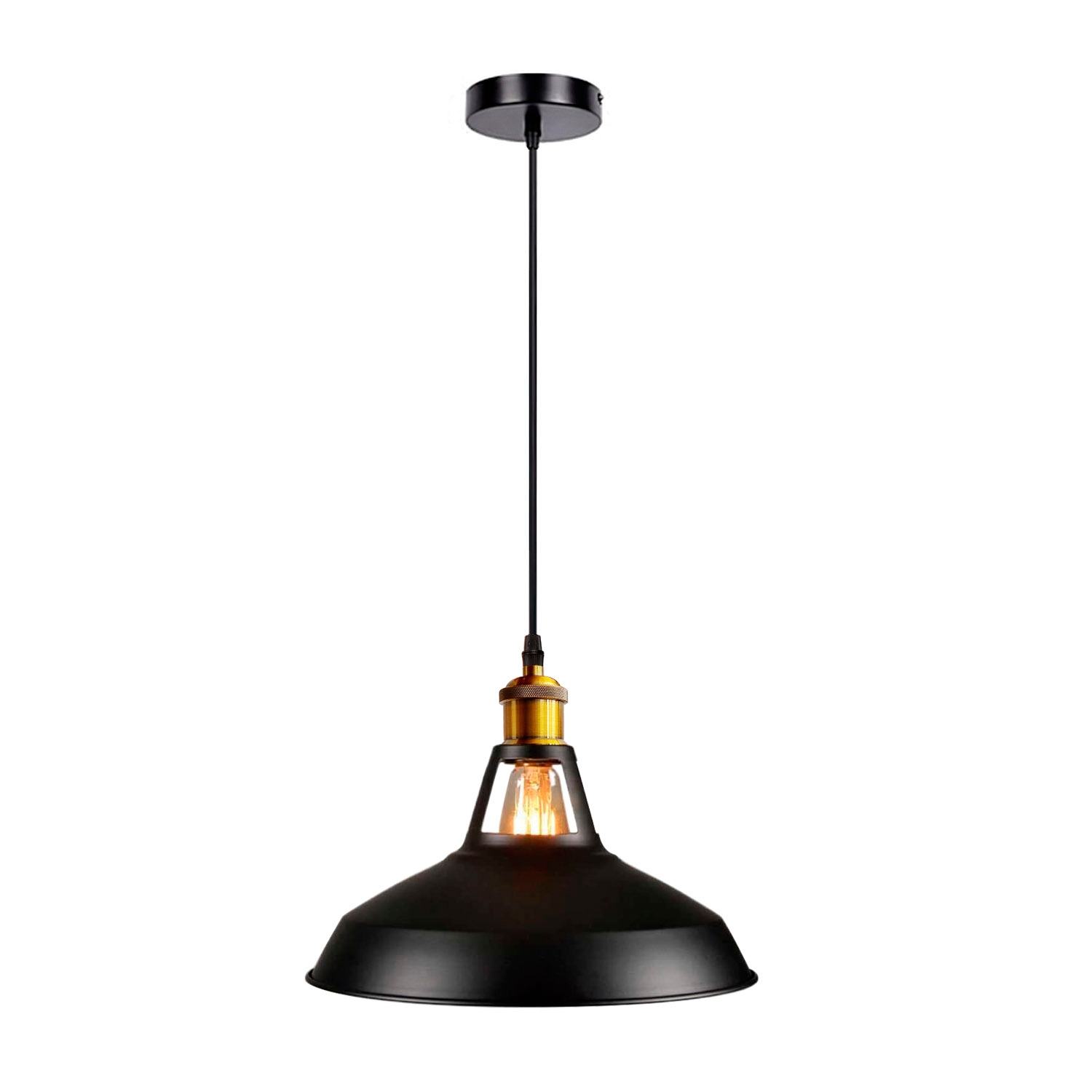 Foto 1 | Lámpara De Techo Con Decoración Retro Vintage De 31 Cm De Diámetro - Venta Internacional.