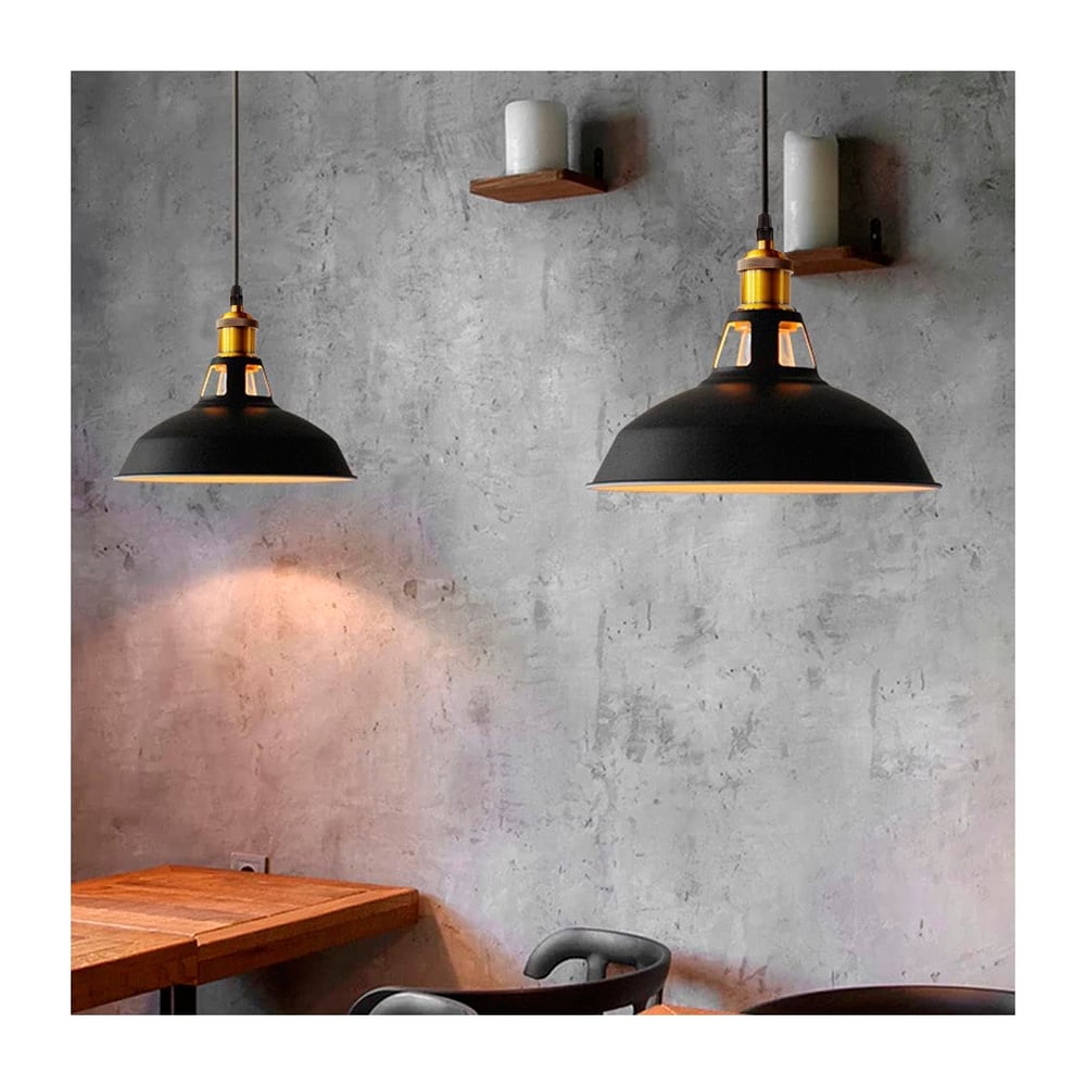 Foto 4 | Lámpara De Techo Con Decoración Retro Vintage De 31 Cm De Diámetro - Venta Internacional.