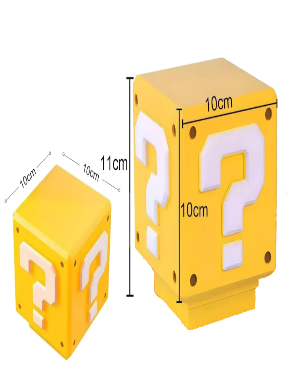 Foto 4 | Super Bros-mini Question Block Luz De Noche + Termo De Agua De Regalo Güish