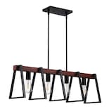 Lámpara Colgante Vevor, Isla De Cocina De 4 Luces, Ajustable, 60 W - Venta Internacional.