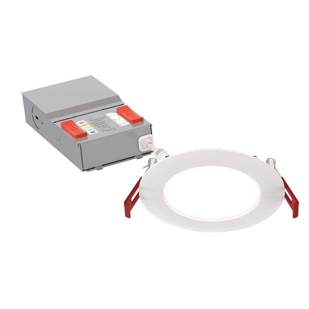 Foto 7 pulgar | Luces Led Empotrables Juno De 4 Pulgadas Con Deflector Redondo, Tipo Wafer Downlight - Venta Internacional.