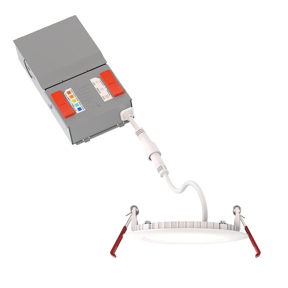 Foto 7 | Luces Led Empotrables Juno De 4 Pulgadas Con Deflector Redondo, Tipo Wafer Downlight - Venta Internacional.
