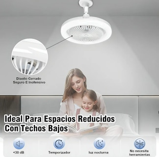 Foto 4 | Xtellar Ventilador De Techo Con Luz Led, Control Remoto Y Experiencia De Aromaterapia