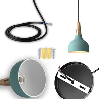 Foto 2 | Lámpara De Techo Colgante Decorativa Moderna Eo Safe Imports Esi-19470 Verde