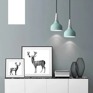 Foto 4 | Lámpara De Techo Colgante Decorativa Moderna Eo Safe Imports Esi-19470 Verde