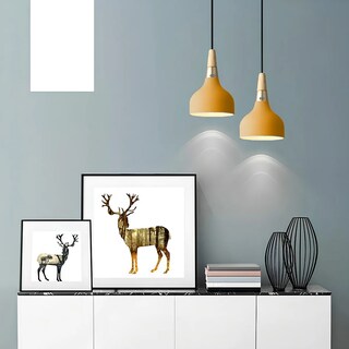Foto 4 | Lámpara De Techo Colgante Decorativa Moderna Eo Safe Imports Esi-19466 Amarilla