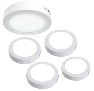 Foto 1 | Paquete Xtellar De 5 Lámparas Led De Techo Sobreponer 18w: Iluminación Elegante Y Eficiente