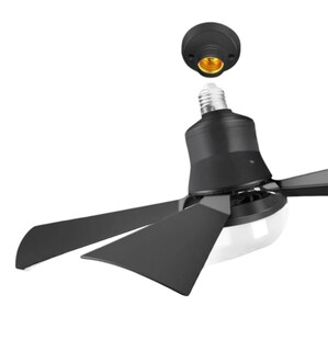 Foto 1 | Xtellar Lámpara Ventilador De Techo Led 40w E26/e27 Con Control Remoto Y Brillo Regulable - Diseño Elegante Y Funcion