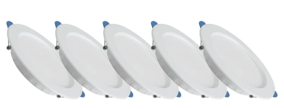 Foto 2 pulgar | Xtellar Juego De 5 Lámparas Led Empotrables De 7w, Brillo Superior, Ahorro De Energía, Luz Blanca Fría