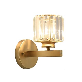 Foto 1 | Lámpara De Pared De Interior Moderna Estructura Ronda Eo Safe Imports Esi-19492 Dorado