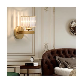 Foto 4 | Lámpara De Pared De Interior Moderna Estructura Cuadrado Eo Safe Imports Esi-19491 Dorado