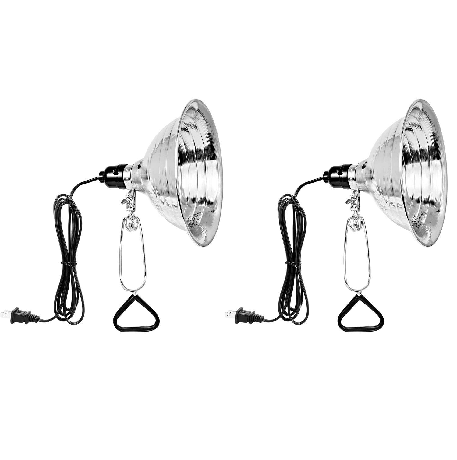 Foto 2 pulgar | Clamp Light Simple Deluxe Con Reflector De 8.5 Pulgadas Y 150 W, Paquete De 2 - Venta Internacional.