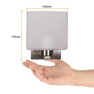 Foto 4 | Lámpara Pared Arbotante Tecnolite Cristal 60w Sin Foco