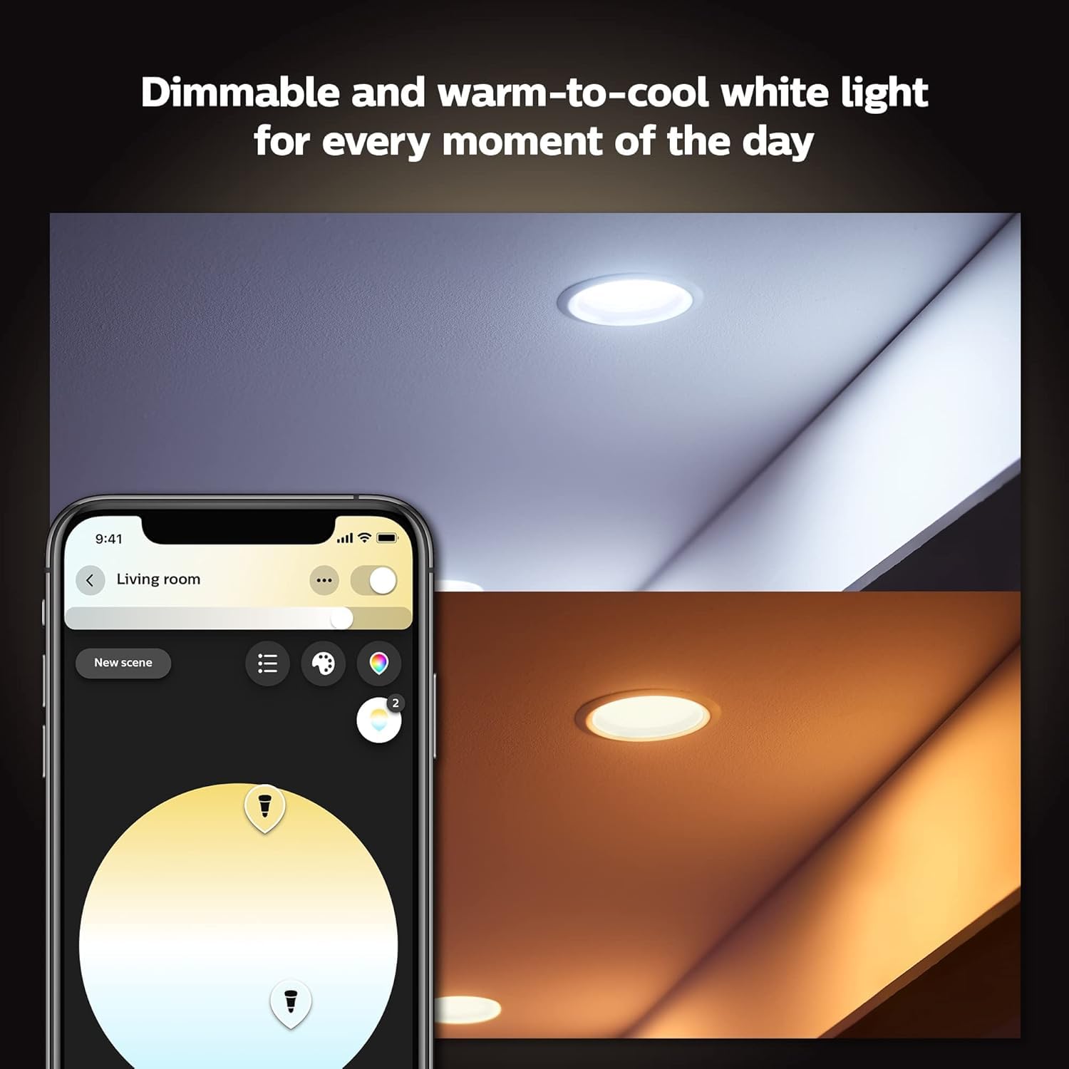 Foto 5 pulgar | Lámpara Led Empotrada Philips Hue Smart De 5/6 Pulgadas  Paquete De 1 Unidad - Venta Internacional.