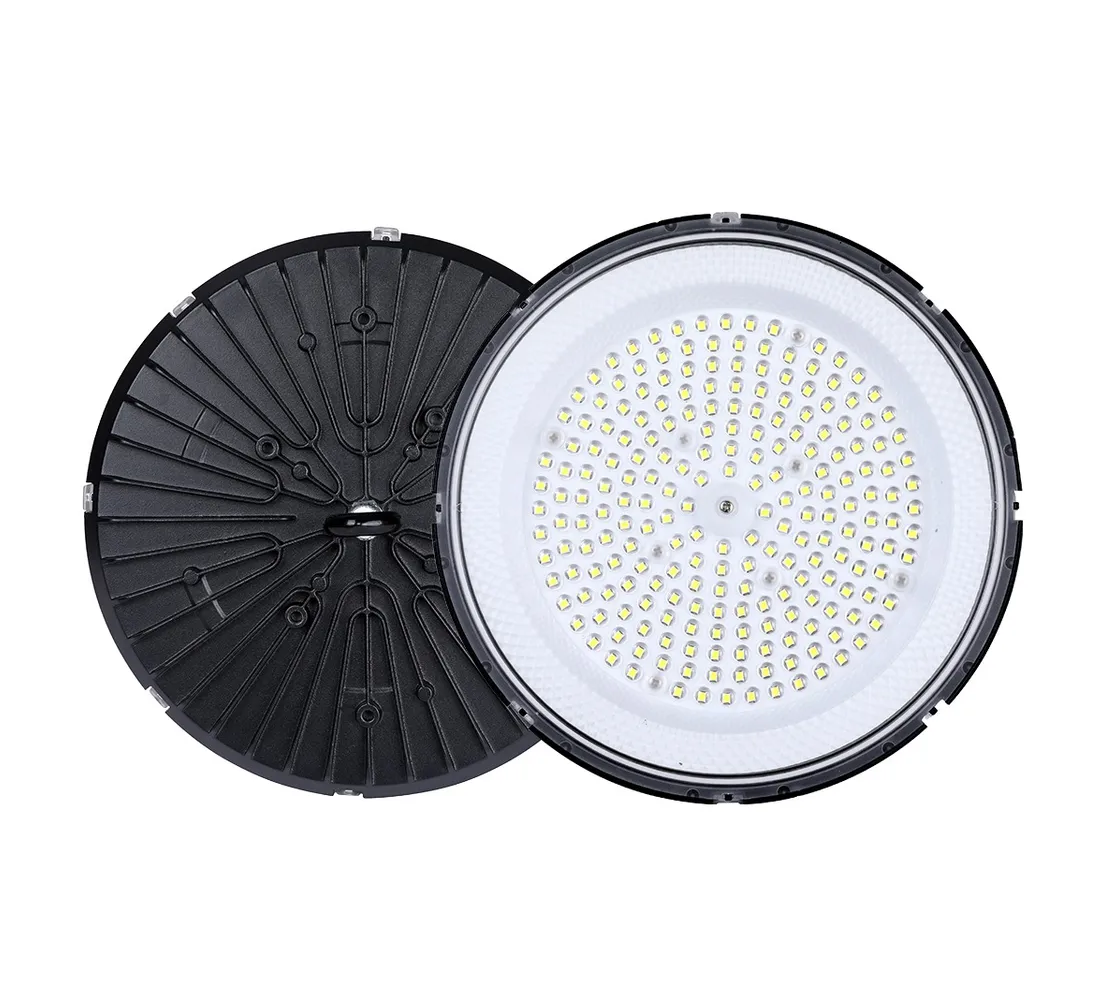 Foto 2 | ''lampara Led Industrial 200w High Bay Industrial Negro ''