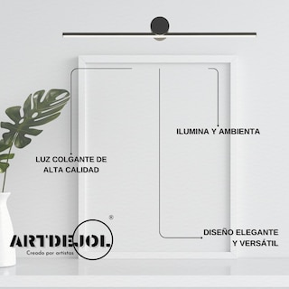 Foto 2 | Barra Arbotante para Pared Led Tres Temperaturas