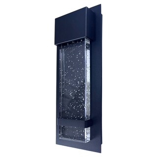 Foto 2 | Arbotante Led Para Pared Decorativo Aluminio Cristal