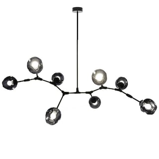Foto 1 | Candelabro 8 Esferas Negro 150*230 Mm