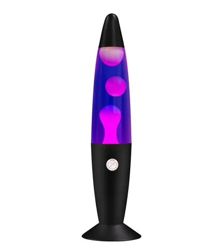 Foto 2 pulgar | Lámpara De Movimiento Líquido Vanful  Color Morado  Decorati Estructura Negro
