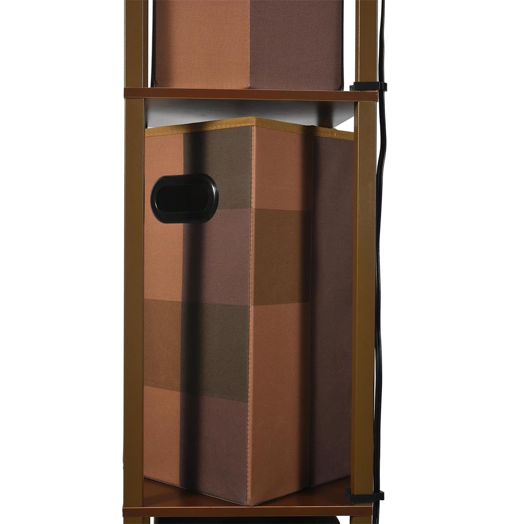 Foto 3 | Lámpara De Pie Y Unidad De Almacenamiento Minecraft Brownstone Torch - Venta Internacional.