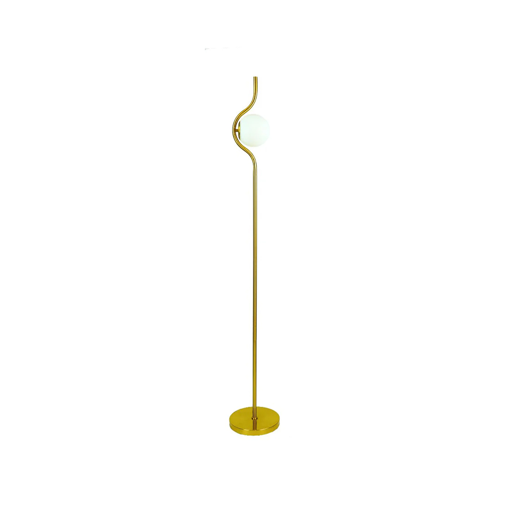 Lámpara de Piso Mil Luces Zibal Dorado