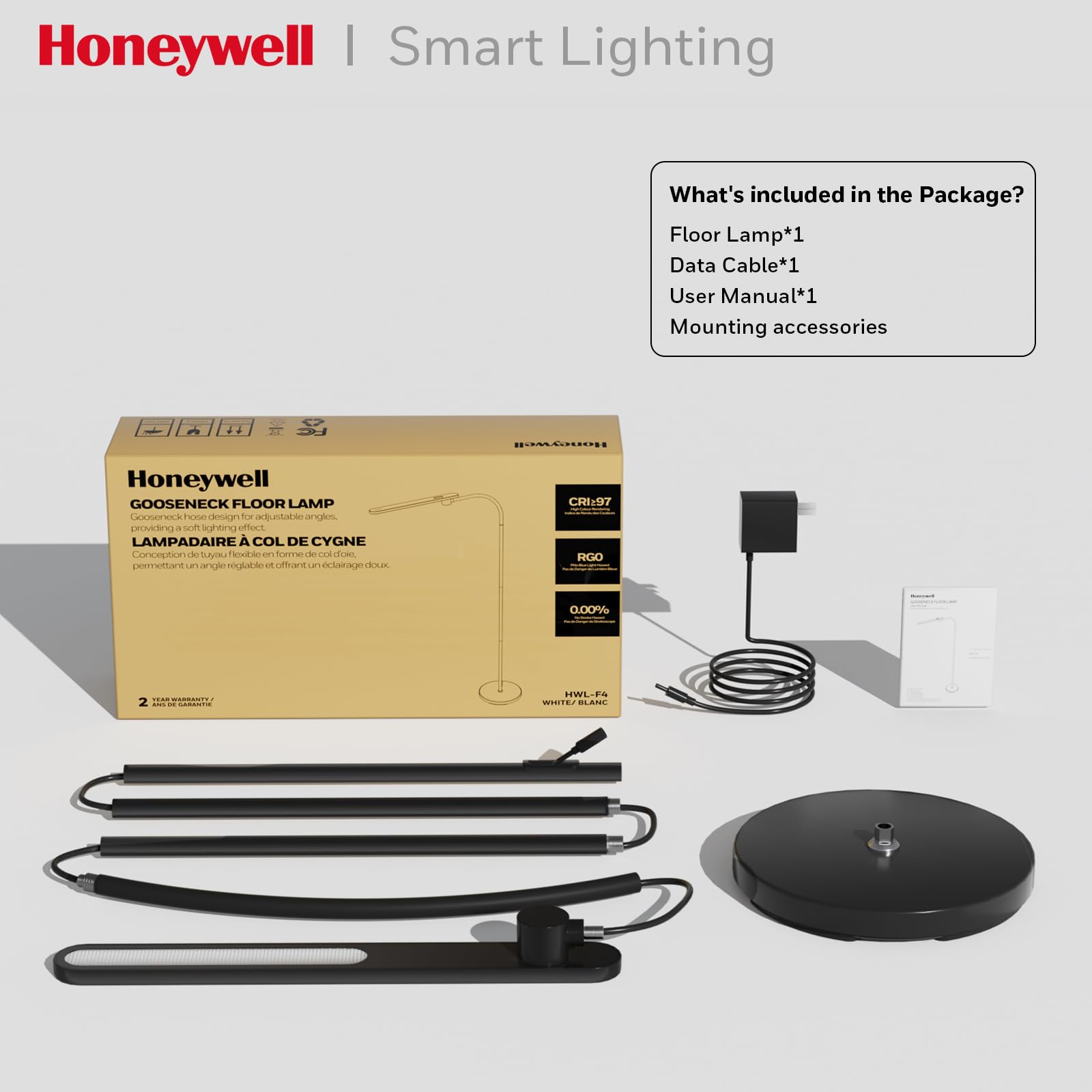 Foto 8 pulgar | Lámpara De Pie Led Honeywell F4 Sunturalux™ De Intensidad Continua Regulable - Venta Internacional.