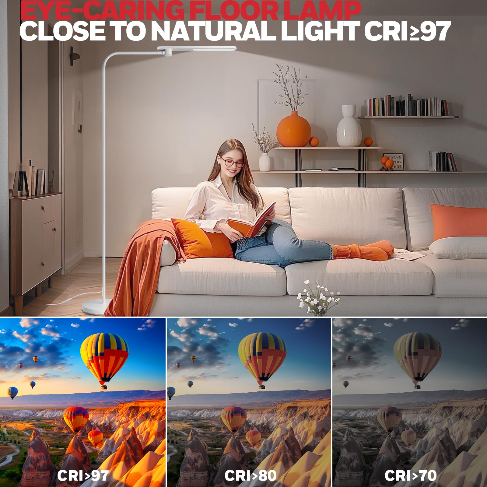 Foto 4 pulgar | Lámpara De Pie Led Honeywell F4 Sunturalux™ Super Bright 77.56 - Venta Internacional.
