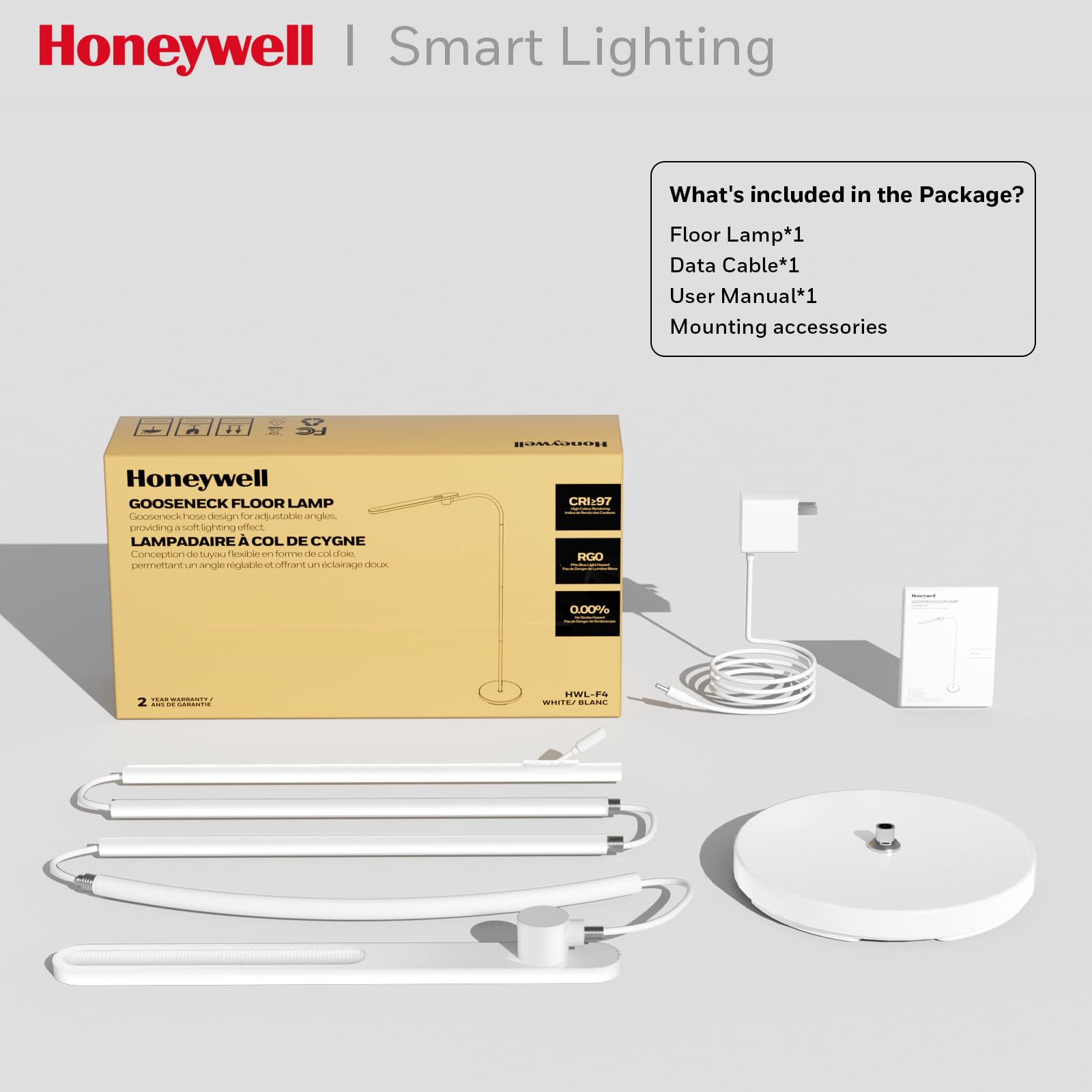Foto 7 pulgar | Lámpara De Pie Led Honeywell F4 Sunturalux™ Super Bright 77.56 - Venta Internacional.