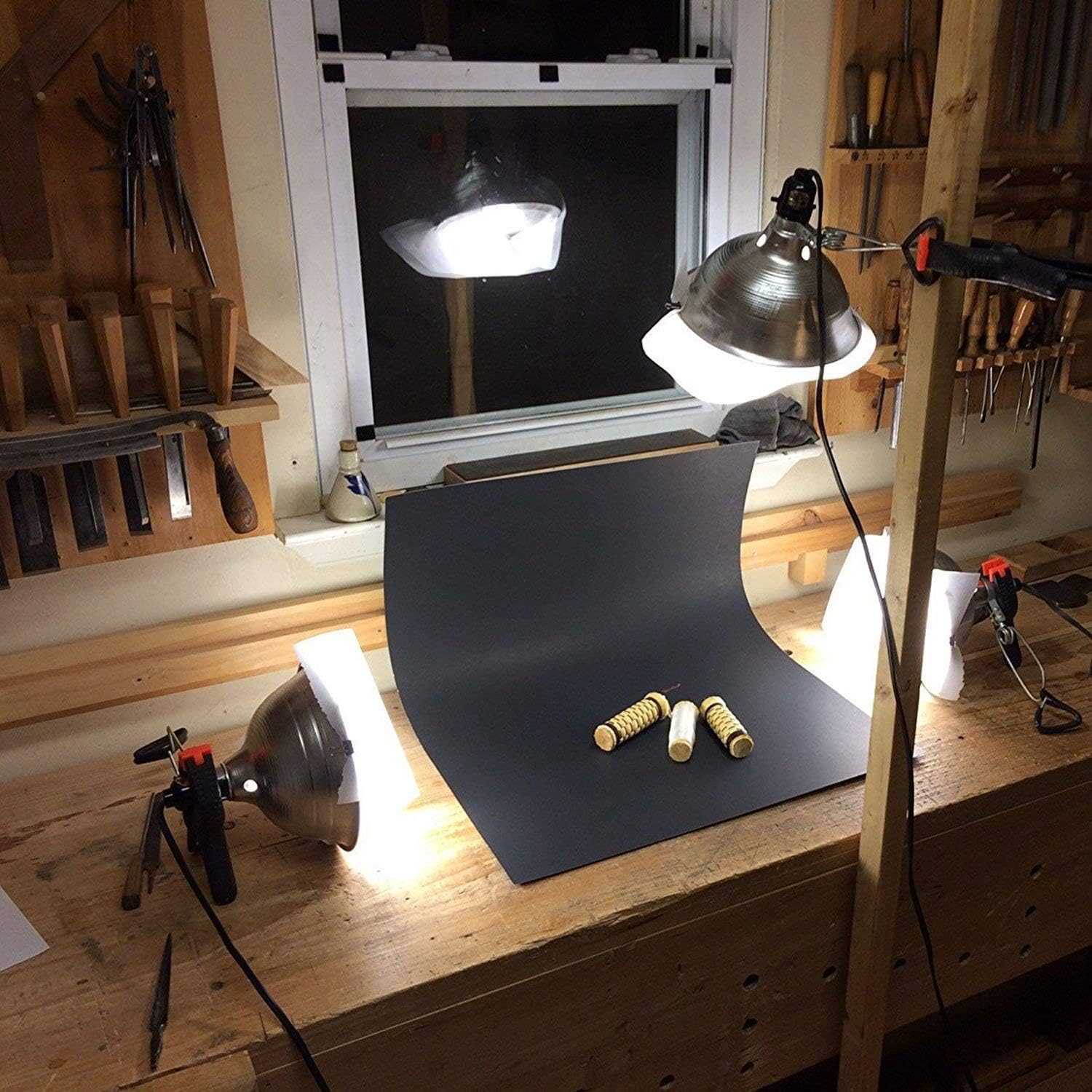 Foto 3 | Lámpara Clamp Simple Deluxe Ajustable Con Reflector De 8.5 Pulgadas - Venta Internacional.